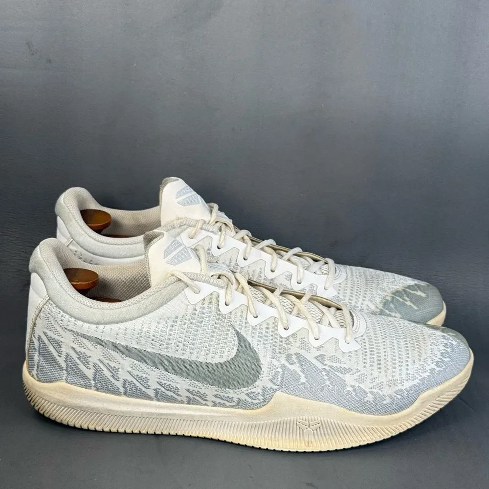 Nike Mamba Rage 'Pure Platinum' athletic sneaker shoes men’s size 14